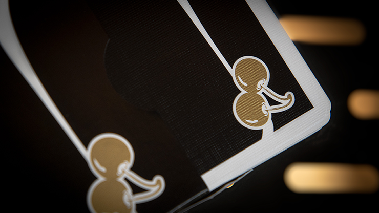 Cherry Casino (Monte Carlo Black and Gold) Playing Cards