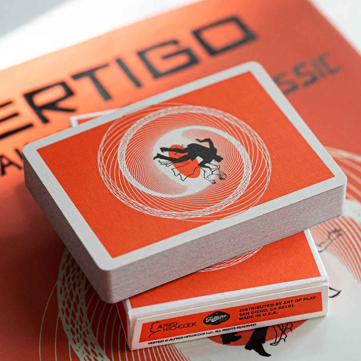Hitchock's Vertigo Playing Cards
