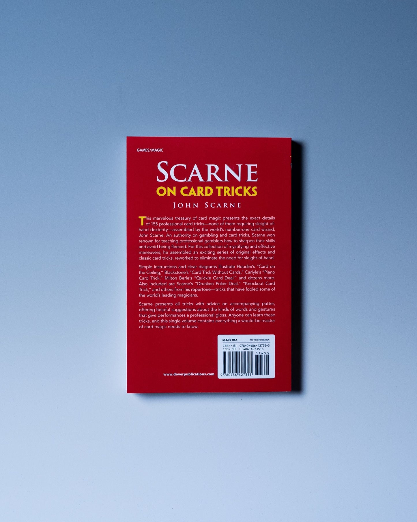 Scarne on Card Tricks