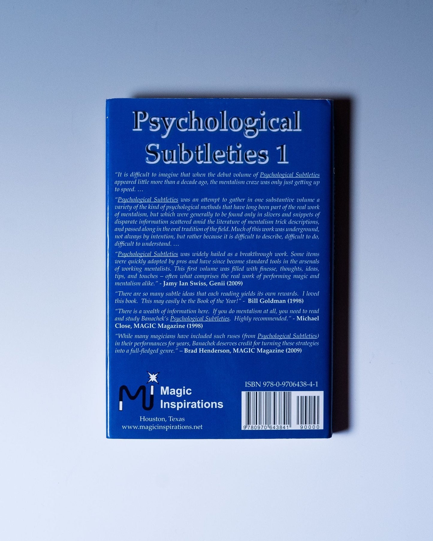 Psychological Subtleties 1 (PS1)